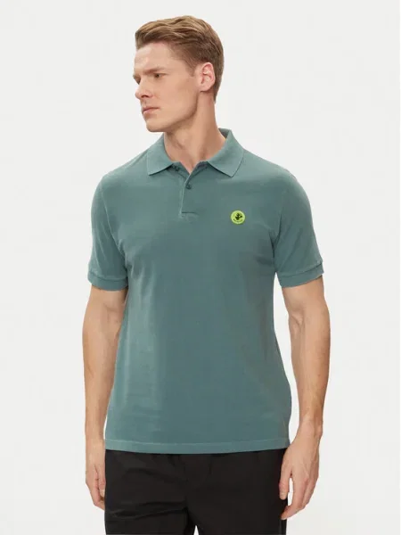 Save The Duck Tricou polo Ovidio verde