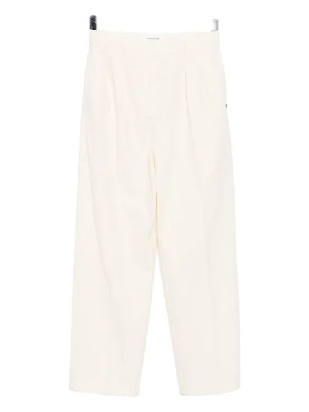 Pantaloni Lacoste cu broderie