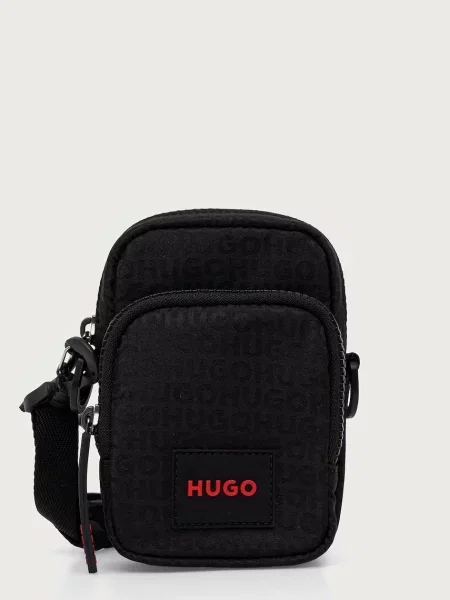 HUGO Geantă crossover negru