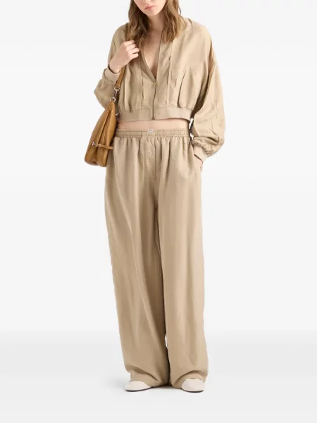 Pantaloni Prada de mătase