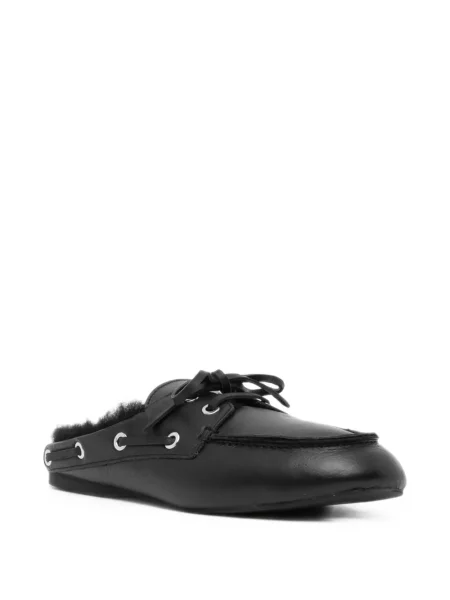 Papuci tip mules Senso negru