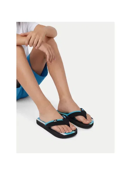 Quiksilver Джапанки EO-QUILTED DUNE черен