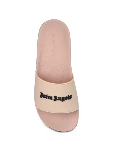 Papuci Palm Angels cu autograf roz