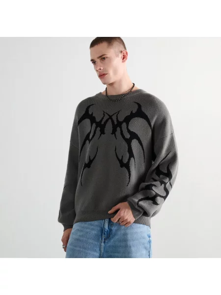 Свитер Cropp серый