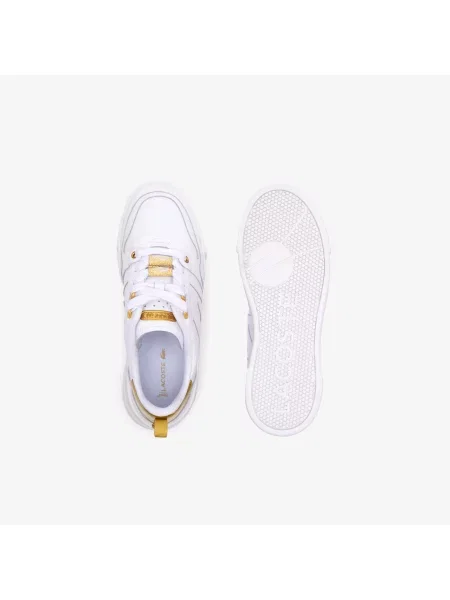 Lacoste Skórzane Buty Sportowe białe