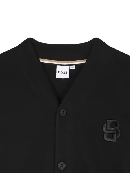 Kardigan dziecięcy Bosswear czarny