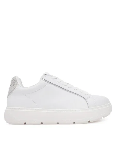 Sneakers LOVE MOSCHINO alb