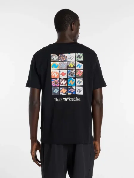Футболка New Balance чорний