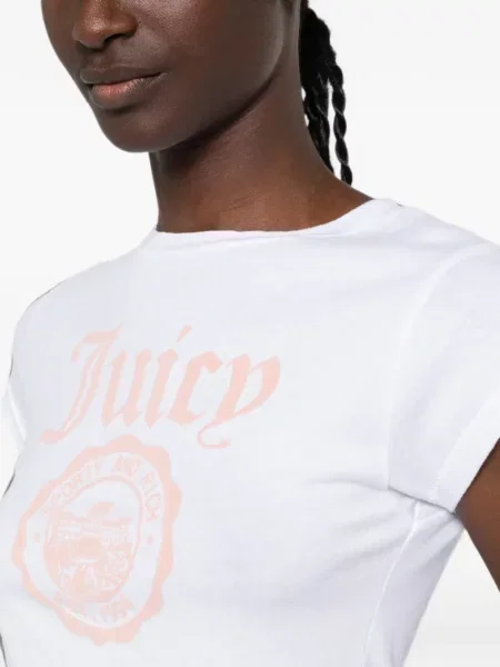 Μπλούζα Sporty & Rich με σχέδιο λευκό