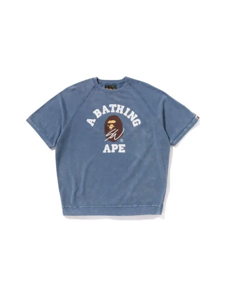 Koszulka A Bathing Ape® niebieska