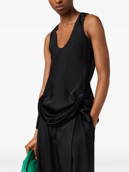 Top Stella Mccartney drapat negru