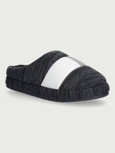 Tommy Hilfiger Pantofle FLAG HOUSE SHOE šedé