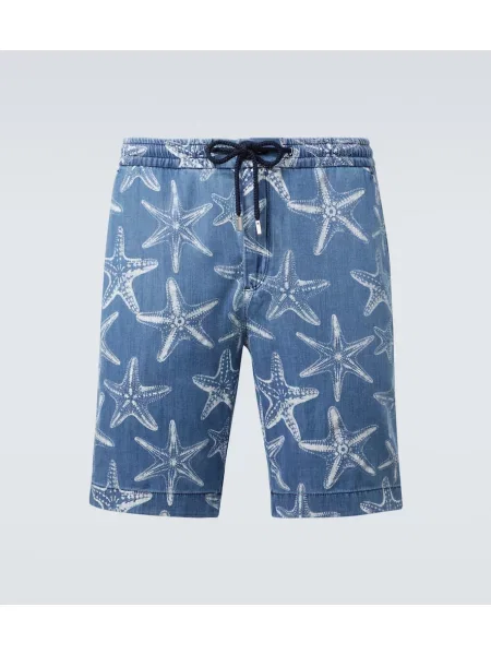 Bermude Vilebrequin cu imagine albastru