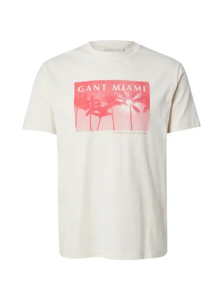 Gant Tricou Écru bej