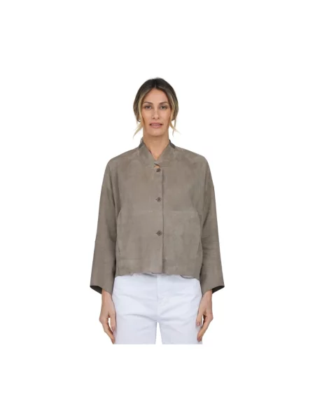 Koszula Gimo's zamszowa szara