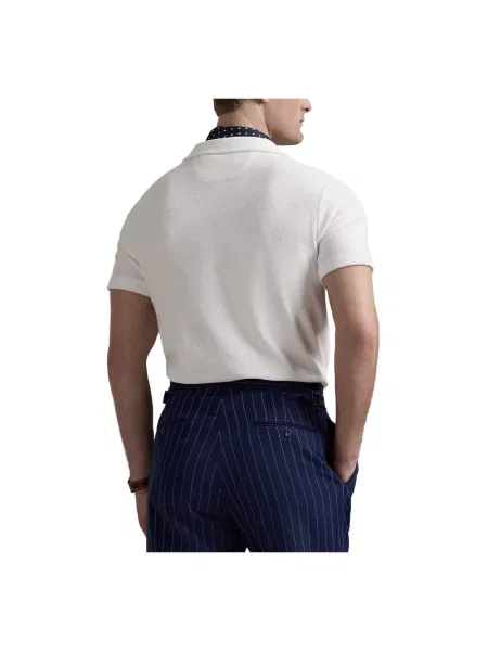 Krótka koszulka polo Ralph Lauren biała