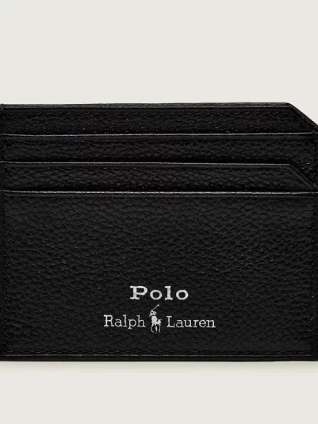 Polo Ralph Lauren portofel de piele negru
