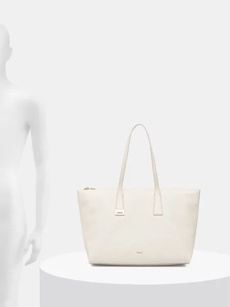 Кожаная сумка шоппер Furla