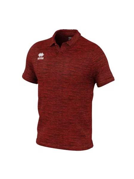 Polo Errea Carlos Mc Ad Rosso Dorośli czerwona