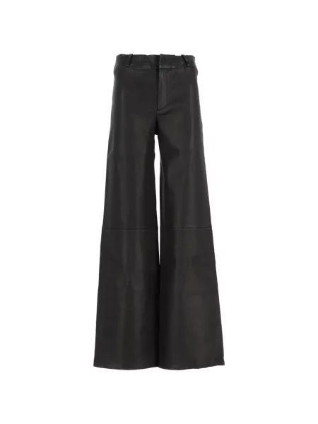 Pantaloni Arma din piele negru