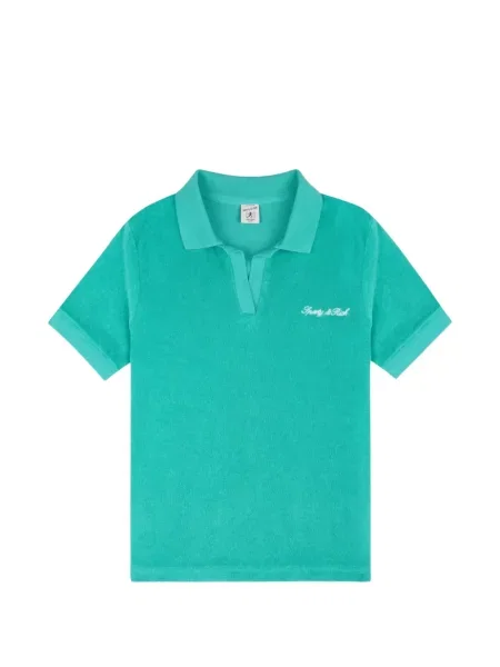 Koszulka polo dziecięca Sporty And Rich zielona