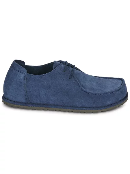 Pantofi Birkenstock din dantelă albastru