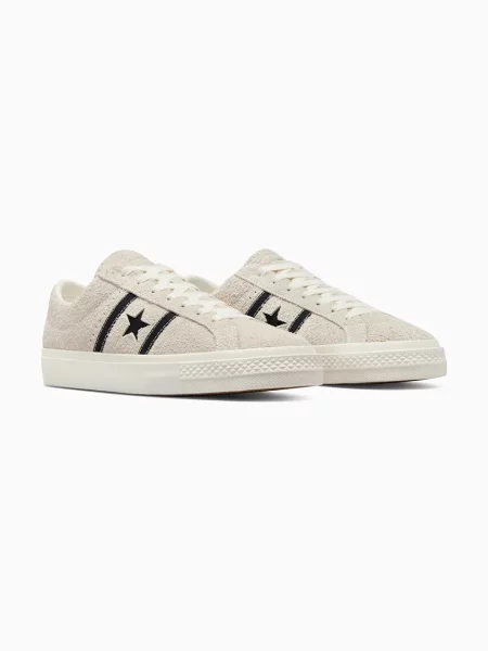 Tenisice od brušene kože Converse One Star Academy Pro bež
