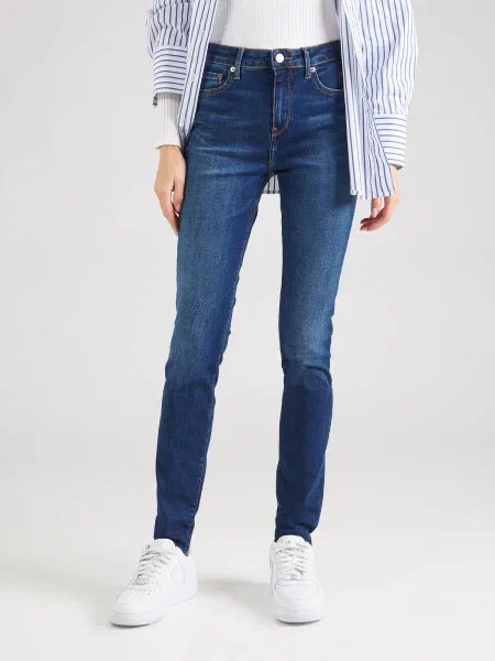 TOMMY HILFIGER Kavbojke COMO NEW DOREEN / temno modra