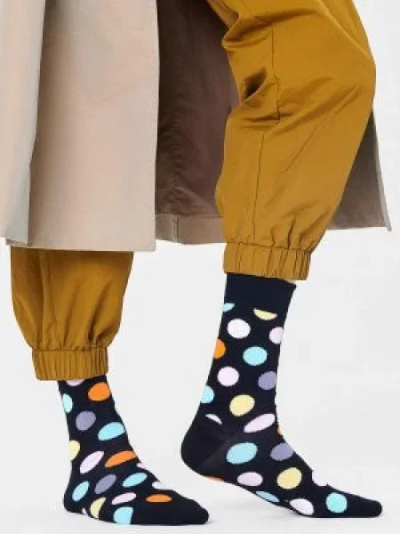 Zokni Happy Socks fekete