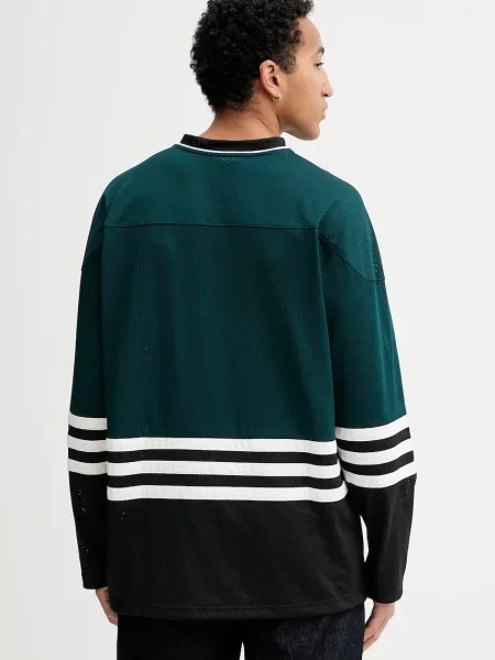 ADIDAS ORIGINALS Póló sötétzöld / fekete / fehér zöld