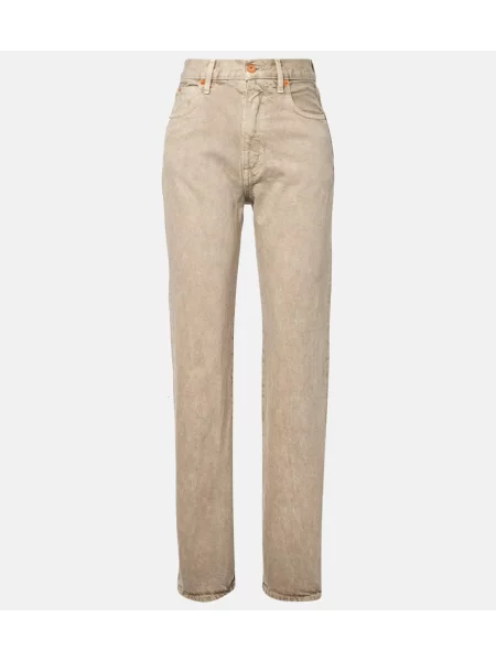 Blugi drepți Slvrlake bej