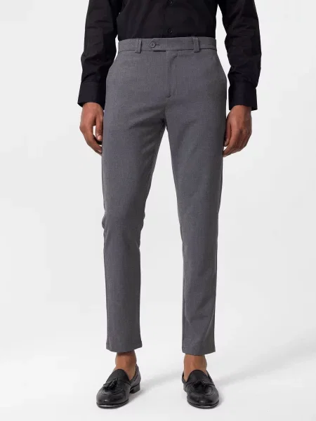 Antioch Pantaloni eleganți amestecat gri