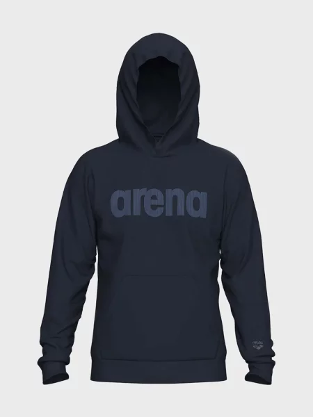 Худи Arena с автографом синее