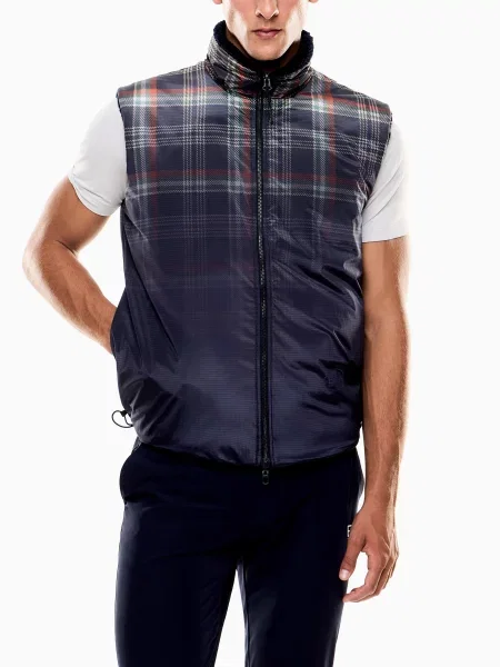 Жилет синій