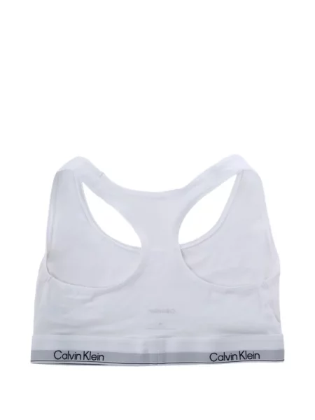Sutien Calvin Klein cu autograf alb