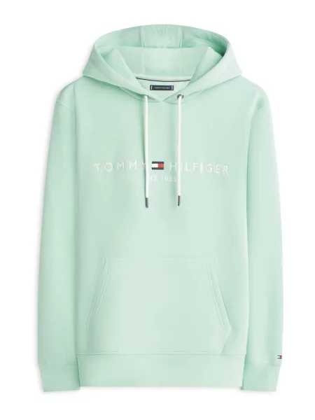 Palton Tommy Hilfiger cu autograf verde