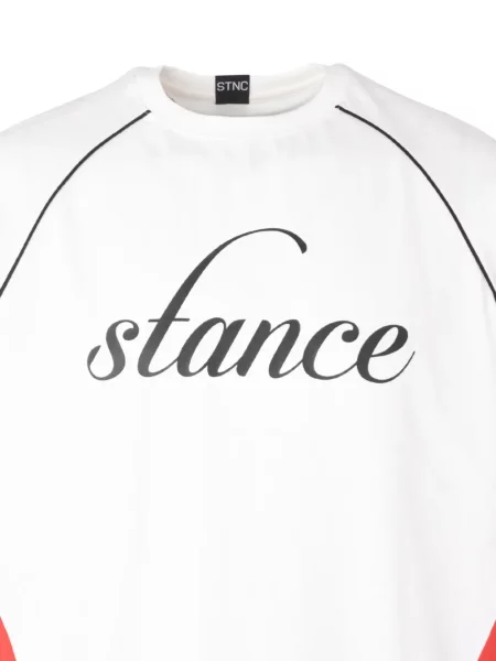 Tricou Stance cu imagine alb