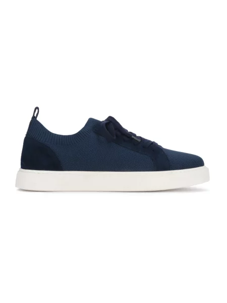 Sneakersy Kazar zamszowe niebieskie