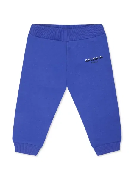 Spodnie dziecięce Balmain niebieskie