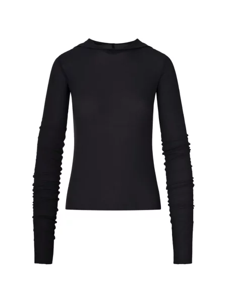 Hanorac cu glugă Rick Owens negru