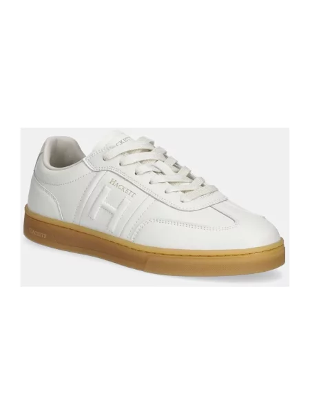 Sneakersy Hackett London beżowe