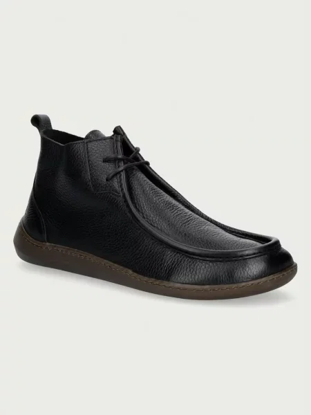 Fly London pantofi pentru bărbați din piele negru