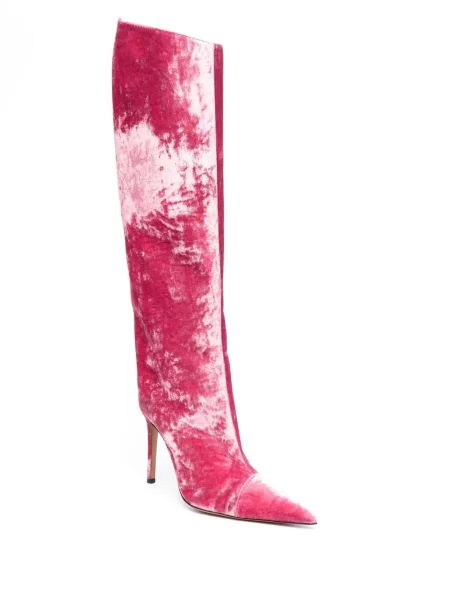 Auliniai batai Alexandre Vauthier velvetinės rožinė