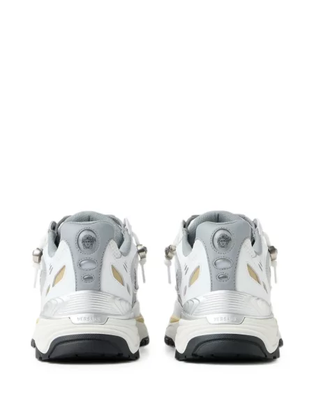 Sneakerși Versace din piele alb