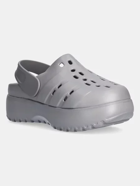 Чехли adidas Adilette Clog Platform с платформа сиво