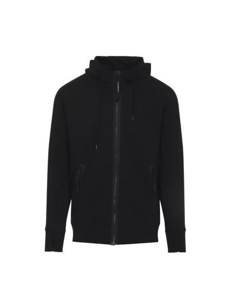 Bluza z kapturem C.p. Company polarowa czarna