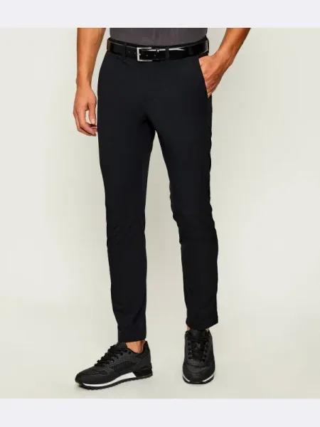 BOSS GREEN Pantaloni chino T_Commuter TSR negru