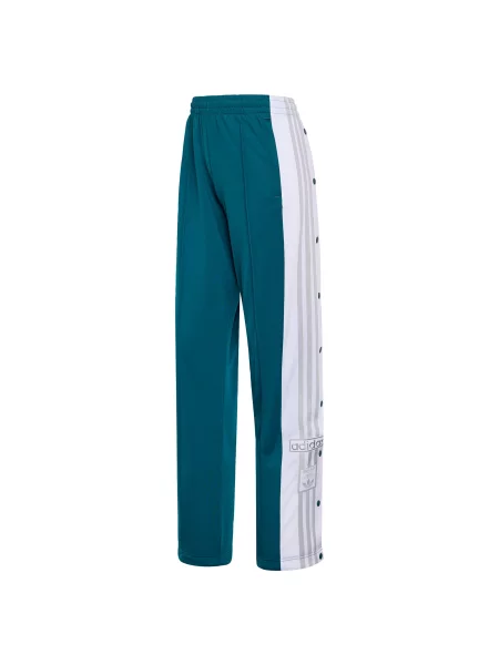 ADIDAS ORIGINALS Pantaloni Adibreak gri / verde smarald alb