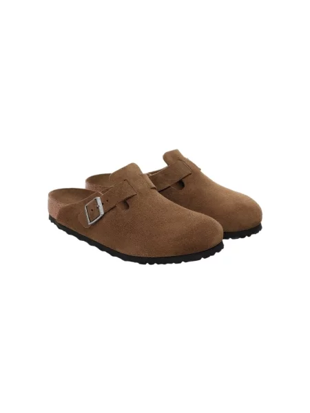 Birkenstock Pantofle Boston hnědá