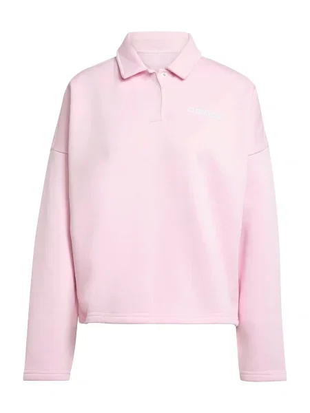 ADIDAS SPORTSWEAR Sportovní mikina růžová bílá